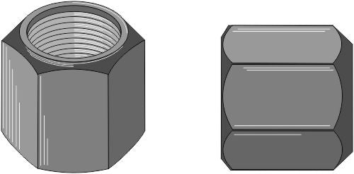 Mutteri M8x1,25 - 10,9