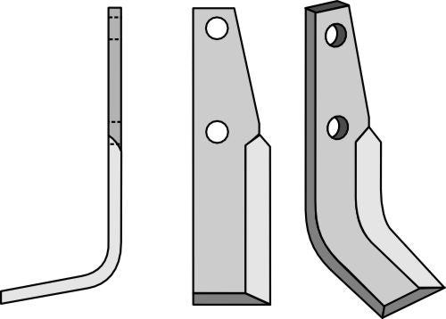Klinge 219 x 45 mm, venstre