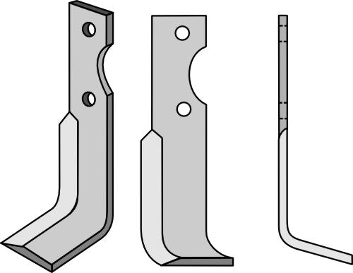 Blade 195x40mm, right