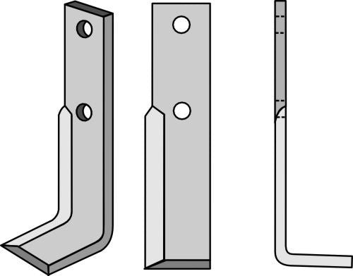 Blad 246 x 40 mm, höger