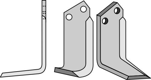 Terä 200 x 70 mm, vasen