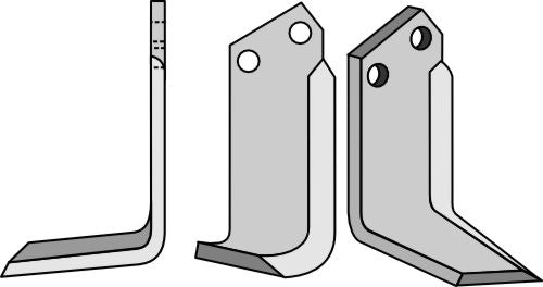 Blad 175x60mm, venstre