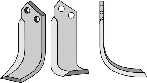 Terä 175 x 60 mm, oikea