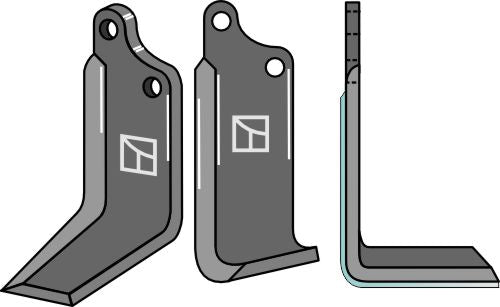 Blade DURAFACE 215x90mm, right