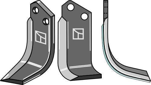 Blad DURAFACE 220x90 mm, höger