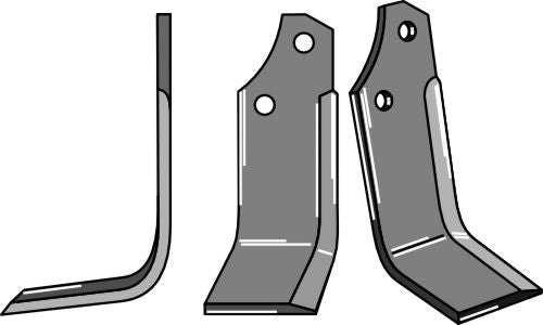 Blad 230 x 90 mm, vänster