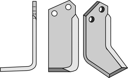 Blade 176x80mm, left