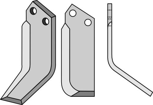 Blade 213x60mm, right