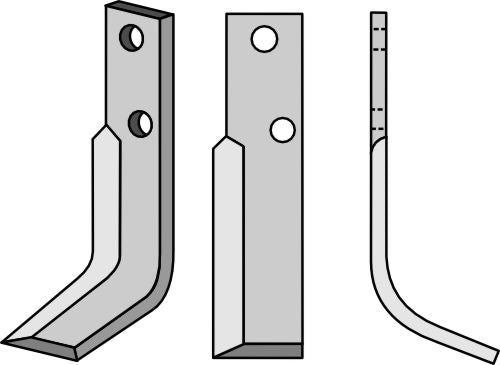 Blade 153x30mm, right
