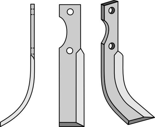 Blade 197x35mm, left