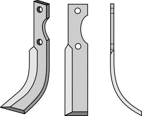 Blade 197x35mm, right