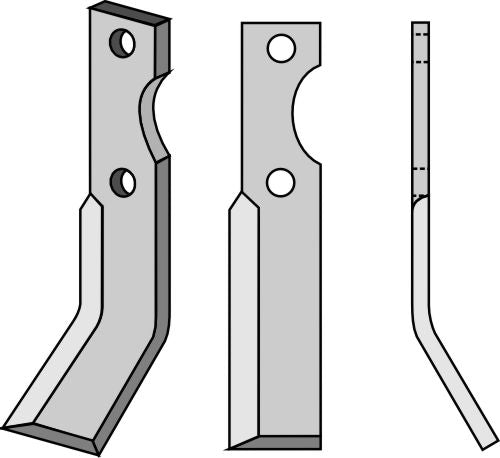 Blade 310x50mm, right