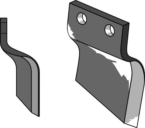 Dikesgrävblad - höger modell