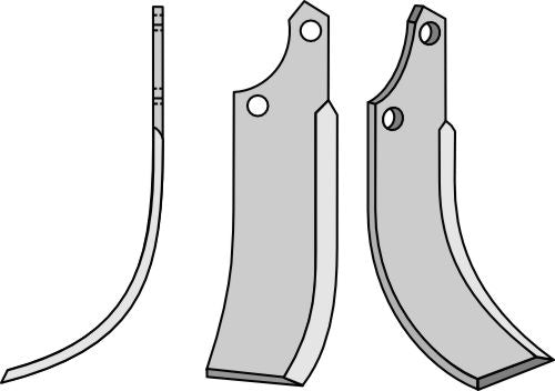 Blade 185x60mm, left