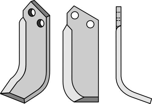 Blade 174x60mm, right
