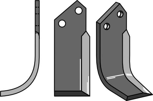 Blade 185x60mm, left