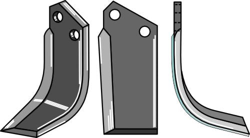 Blad DURAFACE 225x80 mm, höger