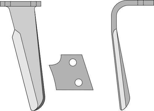 Kierrekynsien piikki, vasen