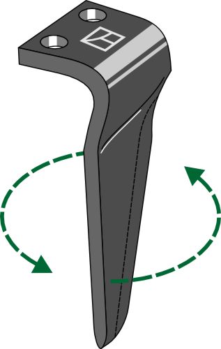 Tænder til rotorharver, venstre