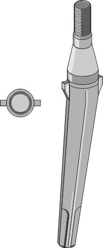 Tine for rotary harrows