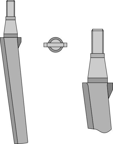 Tænder til rotorharver 325 mm