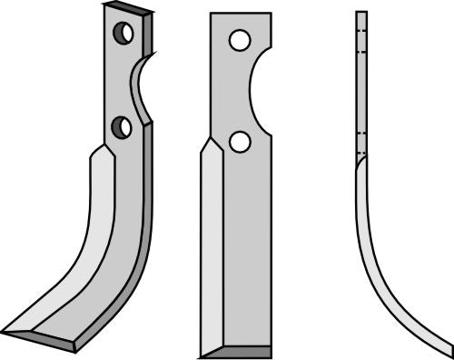 Blade 200x35mm, right