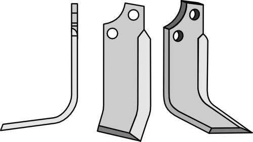 Blade 160x60mm, left