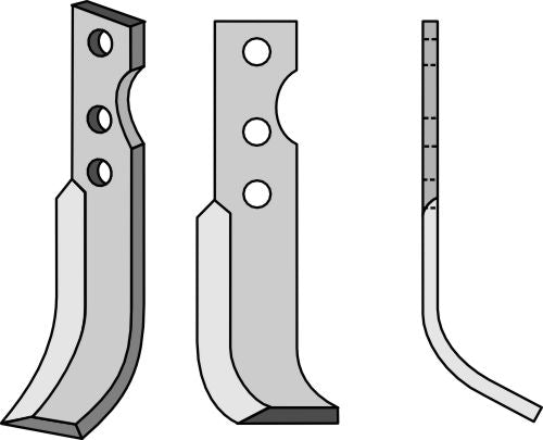 Blade 196x30mm, right