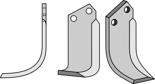 Blade 167x80mm, left