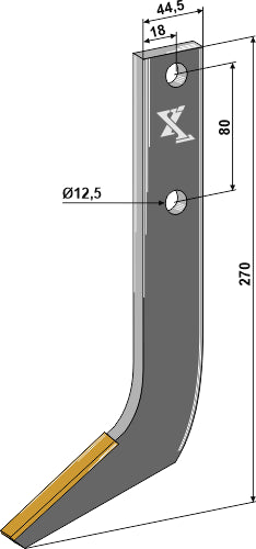 Rækeknivskrog - Hårdmetal