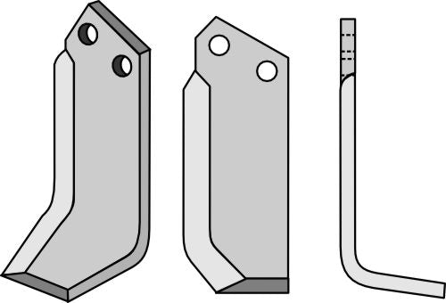 Blade 186x60mm, right