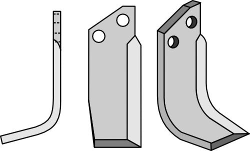 Blade 160x40mm, left