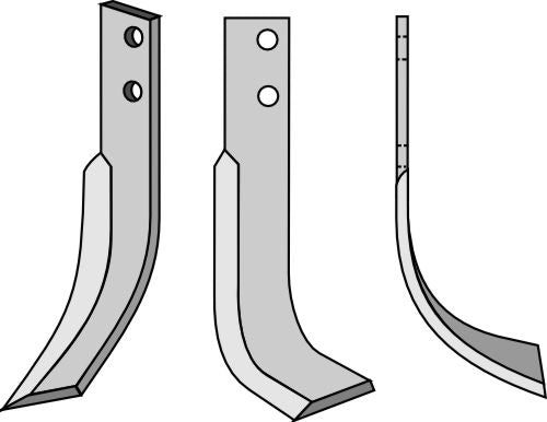 Blad 240 x 40 mm, höger