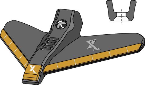 Sweep 250 mm - Hård metal