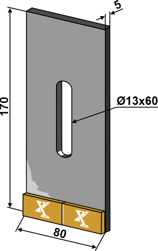 Skraber - Hård metal