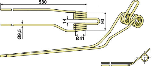Høstang Ø9,5 - venstre