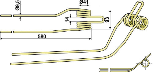 Høstang Ø9,5 - højre