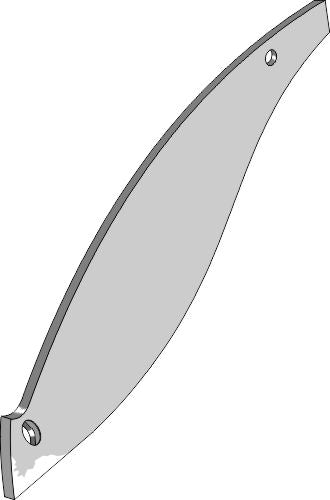 Moldboard-lamel - venstre