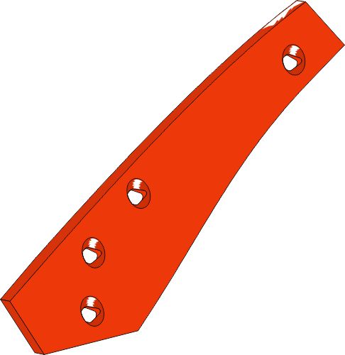 Moldboard-lamel - venstre