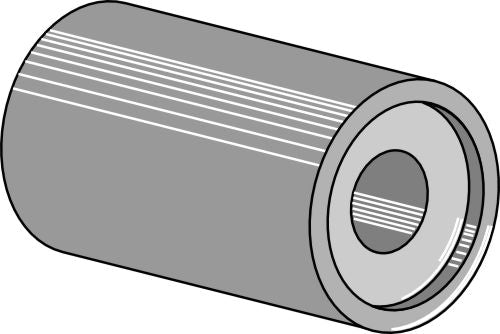 Indvendig bøsning 49,5xØ12,5xØ30