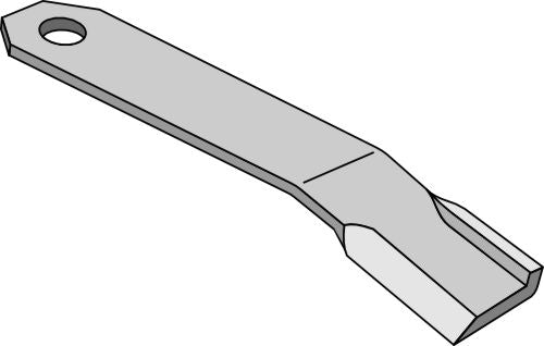 Slagle 420 x 80 mm – højre