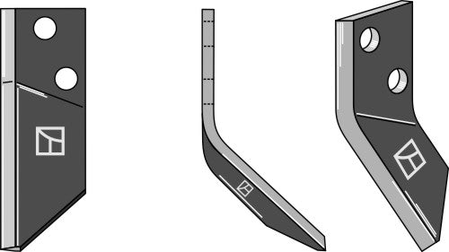 Køkkenmaskineknive, venstre