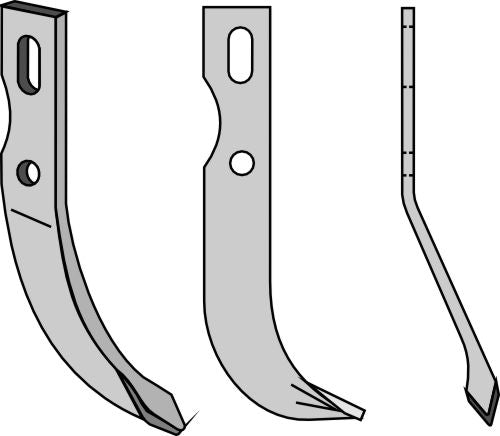 Universalkniv 218 x 35 mm, højre