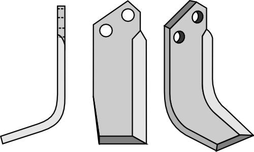 Klinge 142 x 50 mm, venstre