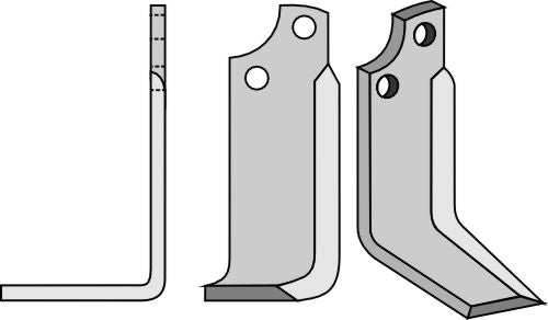 Klinge 244 x 90 mm, venstre