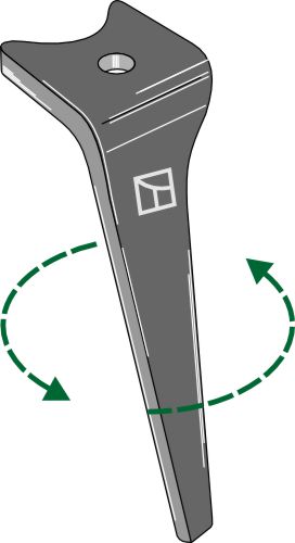 Tænder til rotorharver 415 mm, venstre