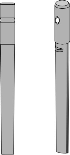 Tænder til rotorharver 306 mm