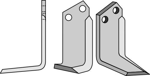 Klinge 190 x 70 mm, venstre