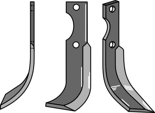 Klinge 203 x 35 mm, venstre