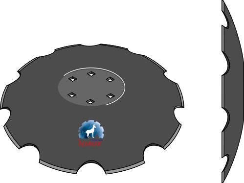 Hammaslevy - Ø460x5